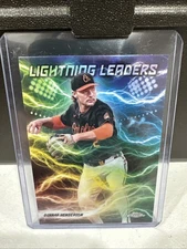 Gunnar Henderson 2025 Topps Chrome Lightning Leaders #LL-4 Orioles SSP Case Hit