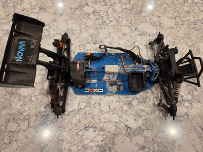 Helion Dominus 10tr RC Car Truck Slider Chassis Truggy 1/10 Scale 4wd