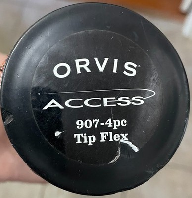 Orvis NEW Access Fly Rod 9' 7 WT 3 oz. Tip Flex w/ Orvis Cordura