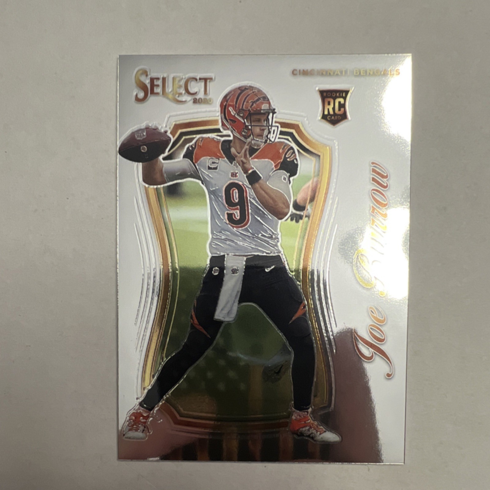 Panini 2020 Select Certified Rookies Joe Burrow RC Insert #SCR-1 Bengals NFL
