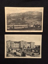 2 x Ak Italien San Daniele Del Friuli Scola Elementari + Panorama um 1920