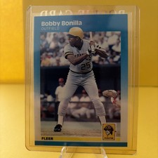 Fleer 1987 Bobby Bonilla #605 Pittsburgh Pirates MLB Baseball Card