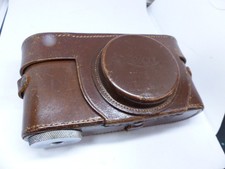 Leica 3C IIIF Genuine Leather Hard Case for Collapsible Lenses Used