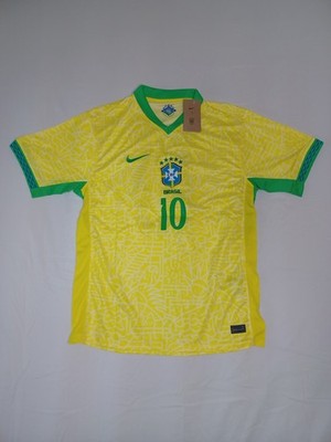  Rodrygo #10 Brazil Copa America Home Jersey US Adult XXLarge 