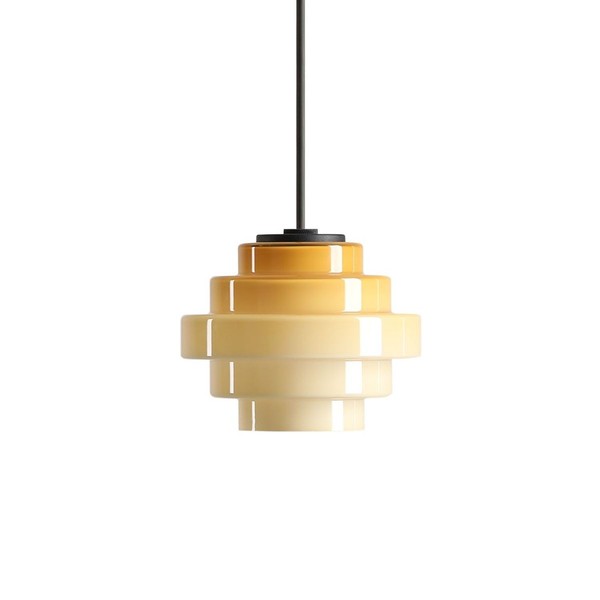 Pendelleuchte KüChe Glas Nuss Esszimmer Wohnzimmer Ø14 Cm G9 HäNgelampe Esstisch-image