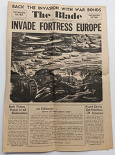 Curtiss-Wright Propeller Division "The Blade" Invade Fortress Europe June 1944