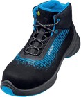 Uvex 1 G2 Sicherheitsschuh Stiefel S1, blau/schwarz Gr. 43