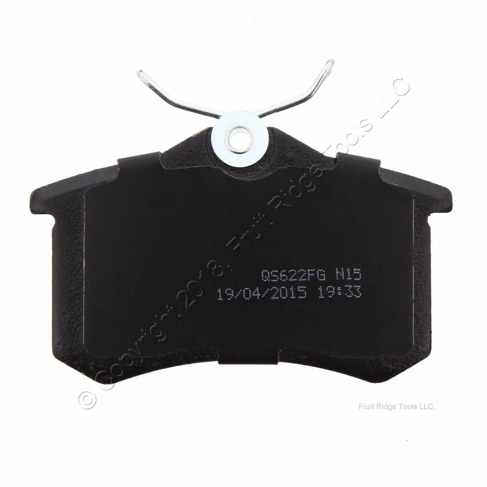 Wagner QuickStop 陶瓷碟刹垫套装 ZD340A 适用于 1997 - 00 2005 捷达 - 后部 — 第 2/4 张图片