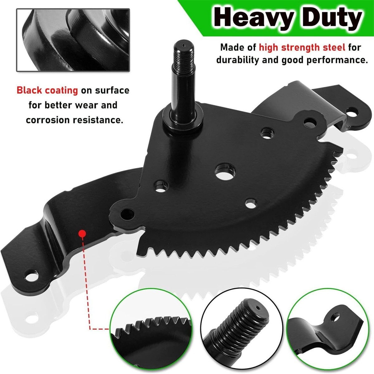 Steering Sector Gear For John Deere X300 X320 X340 X500 X520 - AM136297 Replacement Part