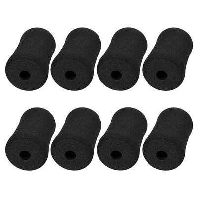 8 Pcs Rollenpolster-austausch Beinstrecker Beinbeuger Gerät Schwammpolster