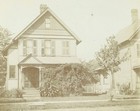 Antique 1898 Cabinet Photo Victorian Queen Anne House 285 Harmon St Warren OH — photo 3