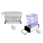 Overflow Box for Aquariums Quiet Efficient Filtration Filter Filtration System