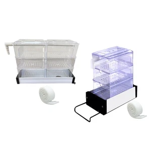 Overflow Box for Aquariums Quiet Efficient Filtration Filter Filtration System