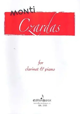 Csardas for clarinet and piano | Vittorio Monti | Edition Darok