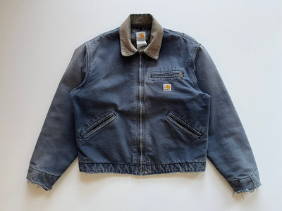 USA製　カーハートデトロイトジャケット　J01 NVY 42 Vintage Carhartt J01 NVY Detroit Jacket Size 42 Regular Workwear