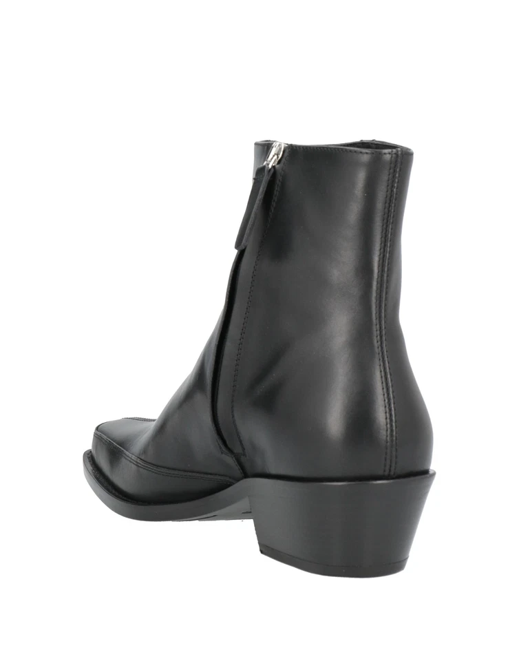 PVP €650 DIESEL D-SANTIAGO Cuero Botines US10 EU43 UK9 Hecho en Italia - Imagen 3 de 4