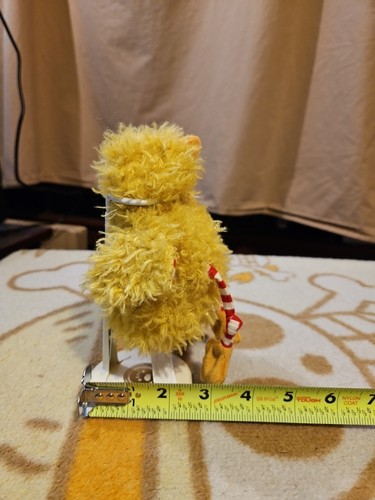 Bunnies by The Bay Approx 7" Clucky Little Yellow Chick Plush with Tag #861107 - Picture 4 of 12