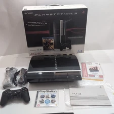 Sony PlayStation PS3 Fat Spiderman 3 Edition CECHG01 40GB Complete In Box Tested