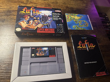 Lufia: Fortress of Doom SNES 1993 Box Map Manual Game Tested