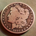 1883 Morgan Silver Dollar Philadelphia No Mint Mark