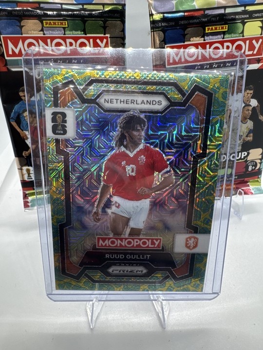 2026 Panini Prizm Monopoly World Cup Ruud Gullit #75 Hat Trick MOJO Netherlands