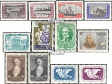 Soviétique-Union 1974-1977,1978 Un,1980Un, 1983,84,1988-89,1990-91 (complète.Unu