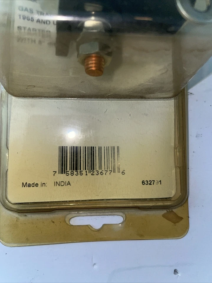 NUEVO 12 voltios solenoide Ford 0236774 montaje relé de arranque tractor Supply Co NUEVO Foto 3 de 4