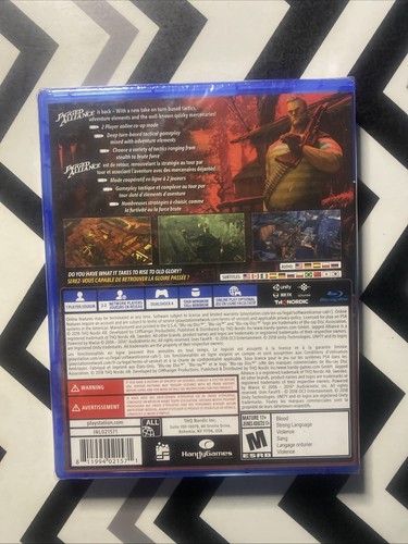 PS4 Playstation 4 Jagged Alliance Rage! BRAND NEW FACTORY SEALED - Picture 2 of 2