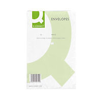 Image of Q-Connect C5 Envelopes Pocket Peel and Seal 100gsm White (500 Pack) KF03289