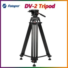 Fotopro DV-2 Alloy Professional Video Tripod Lightweight Portable Camera Tripod 