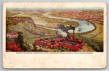 TN, Lookout Mountain, Tennessee River, Missionary Ridge, Vintage Postcard