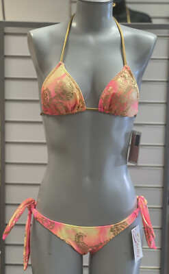 Shelby Swim Sankara Triangle & Tie Side Size: DD Top & Small Bottom