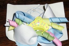 CHEZ AMI GIRLS PRINCESS BIRTHDAY HAIR BOW NWT