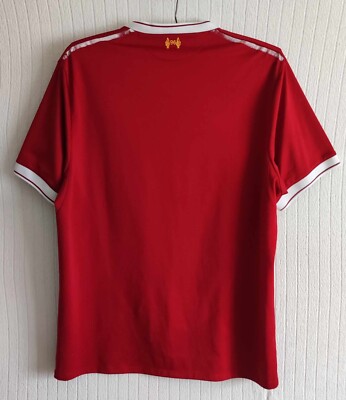 NB NEW BALANCE LIVERPOOL 2017/2018 HOME FOOTBALL SHIRT JERSEY SIZE