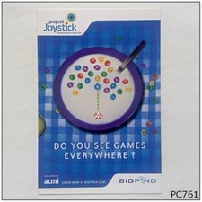 Avant Card #11735 Project Joystick Bigpond Games ACMI  2007 Postcard (P761)