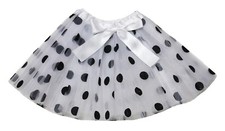 Polka Dots Lady Tulle Tutu Fluffy Party Adult Dress Women Dance Ballet Skirt