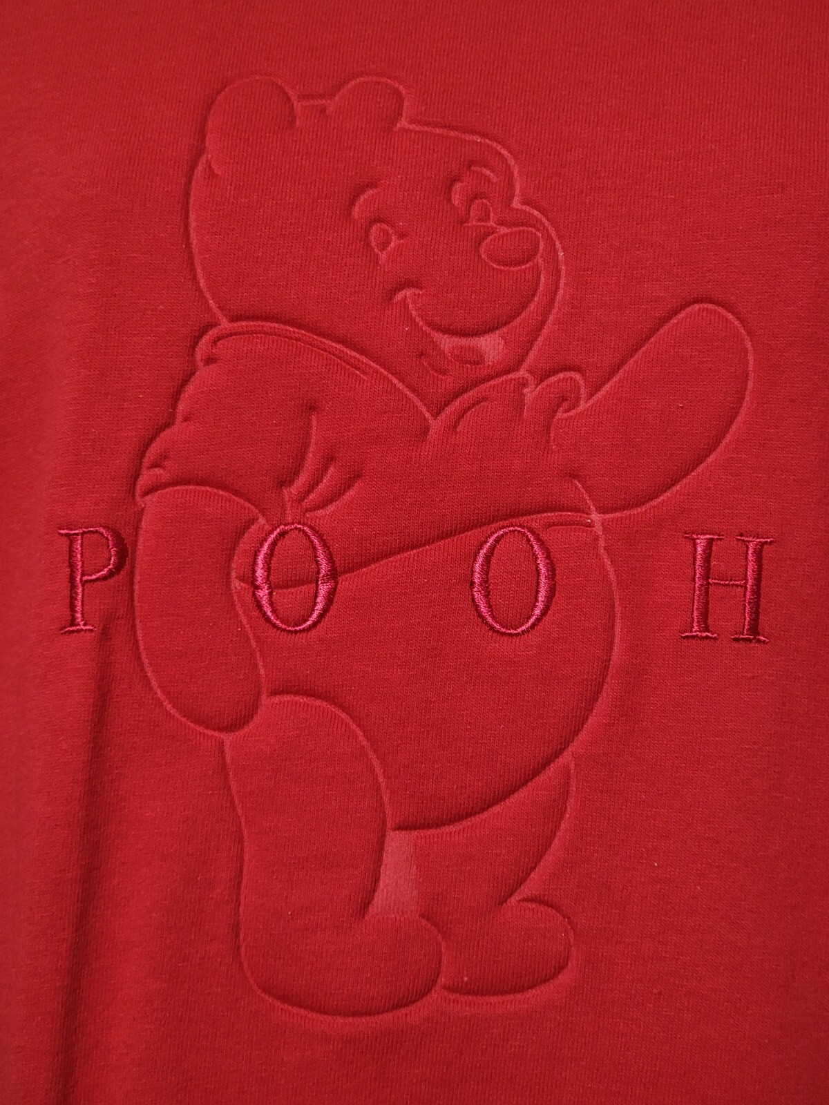 VINTAGE DISNEY WINNIE THE POOH RED TOP T SHIRT SHORT … - Gem