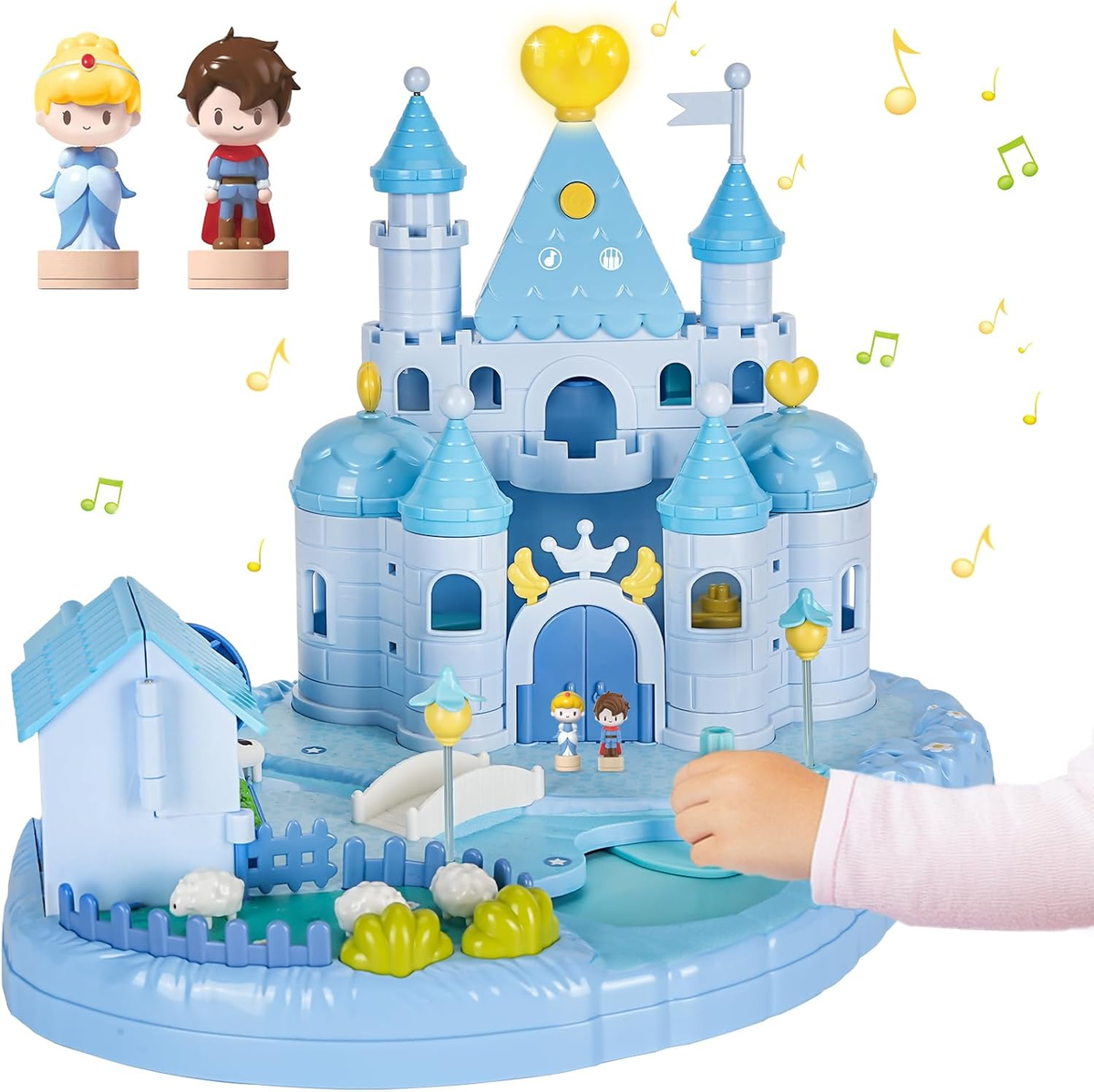 Dream House Princess Castle Playset with Magnetic Control