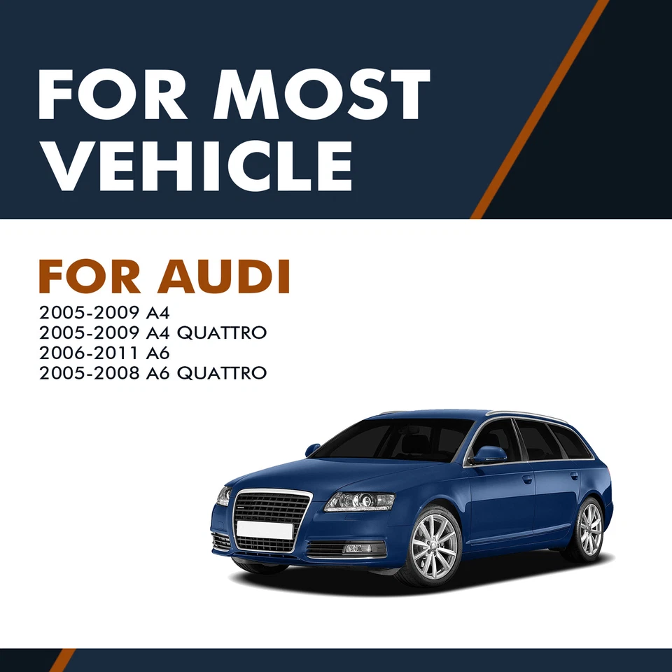 Juego de 8 pastillas de freno delanteras-traseras cerámicas para Audi A6 Quattro Base Avant 2005-2008 Foto 2 de 4