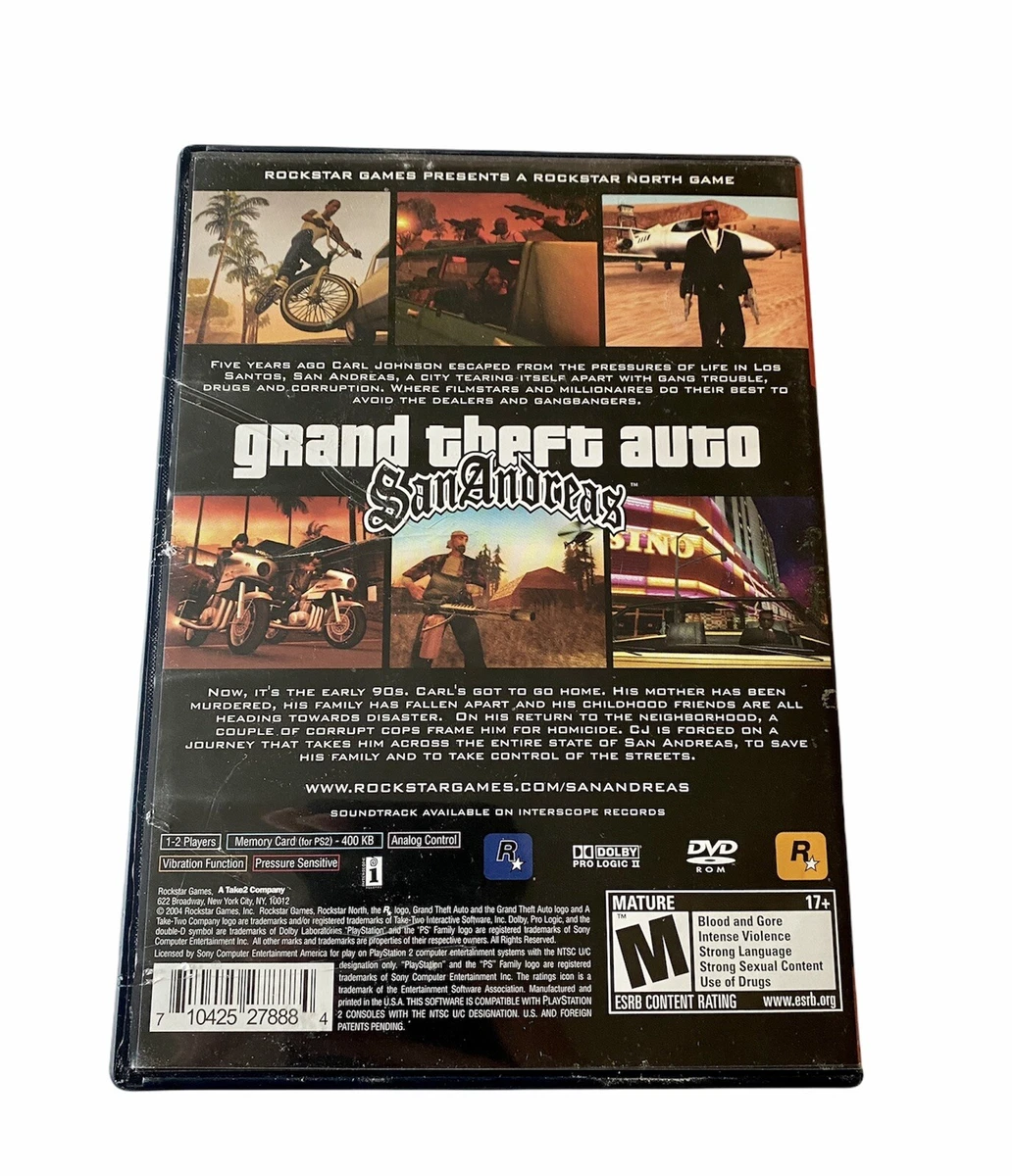 GTA San Andreas PS2 classics 100% hacked save - HD 1080p 