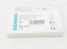 10x Siemens 3NC1016 3NC1 016 cylinder fuse block-sealed