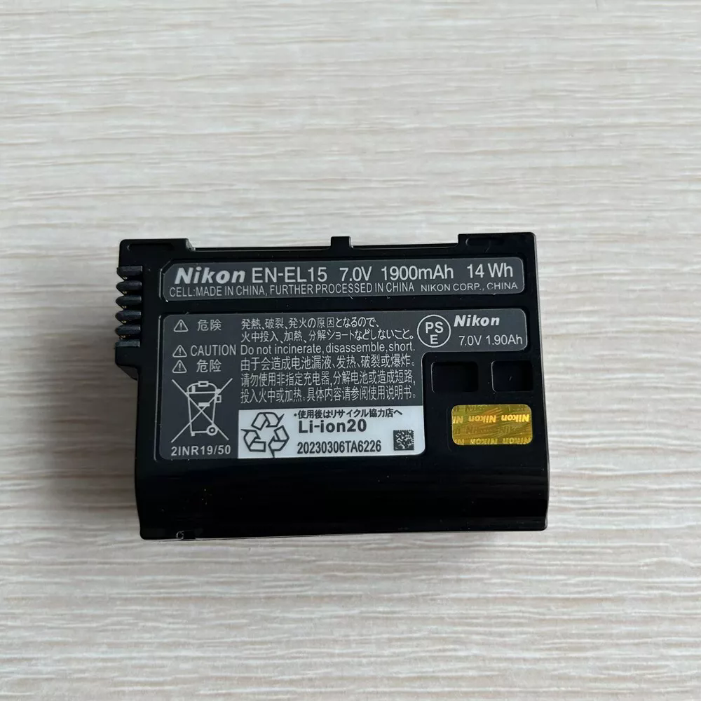 Original Nikon EN-EL15 Battery For Nikon D600 D800 D810 D850 D7000