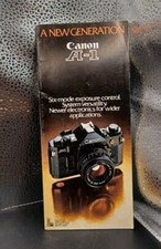 Vintage Canon A-1 Camera Photography Brochure