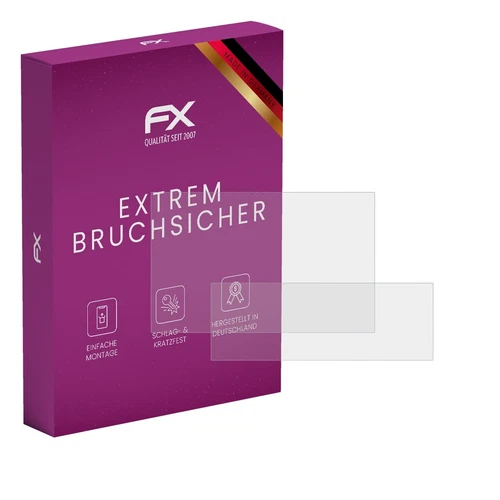 atFoliX Glasfolie für Asus Zenbook Pro Duo 15 OLED Panzerfolie 9H Schutzpanzer