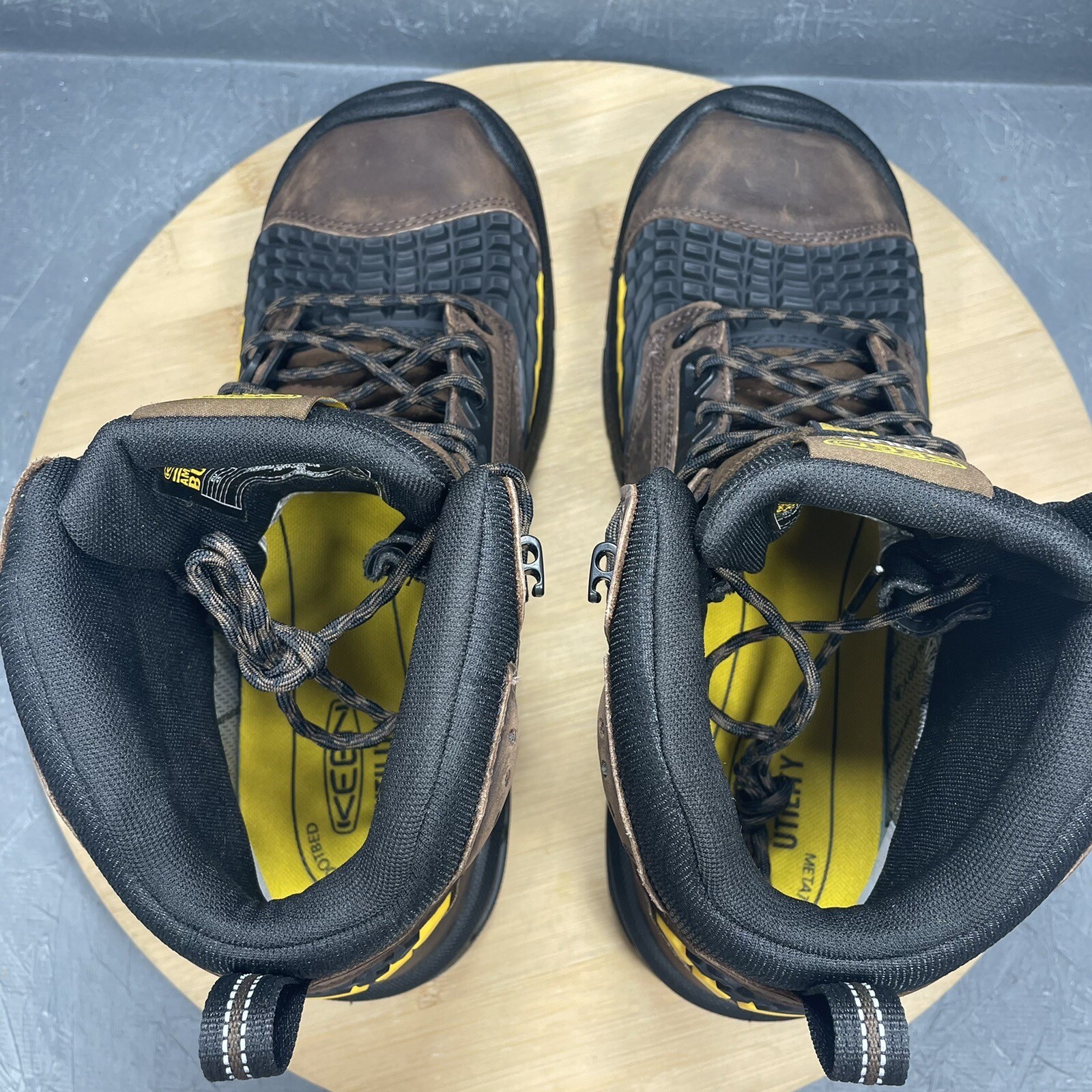 Stivali da lavoro da uomo NUOVI KEEN Utility taglia 11 5 troy 6"" KBF punta in carbonio WP 1025696D