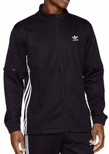 Adidas Originals Herren Adibreak Snap Noir Kurz & Langarm Jacke Neu mit Etikett