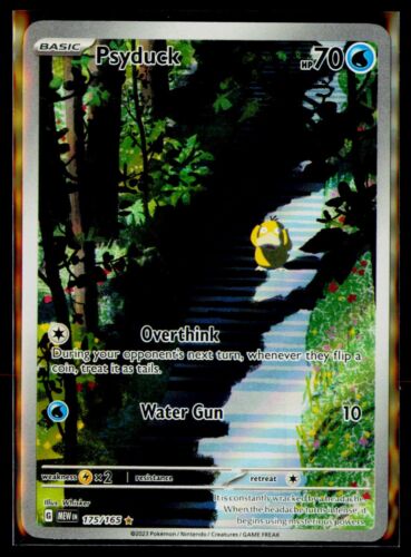 Psyduck Pokémon 151 Illustration Rare IR 175 /165 MEW EN English!