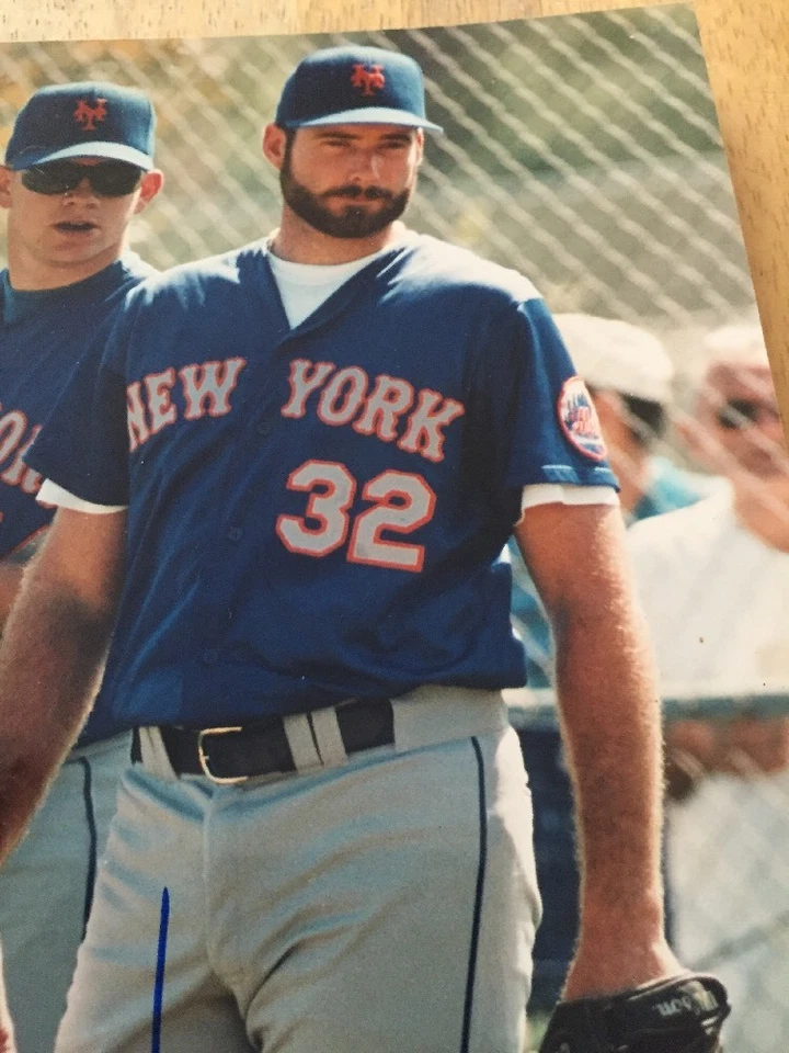 PAUL WILSON & JASON ISRINGHAUSEN NEW YORK METS SIGNED 8x10 PHOTO WITH HOLO COA - Image 3 of 4