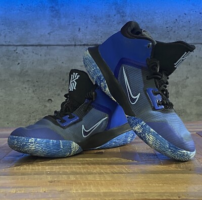 Nike Kyrie FlyTrap IV Racer Blue Basketball Shoes CT1972-401 Youth Size US 4Y