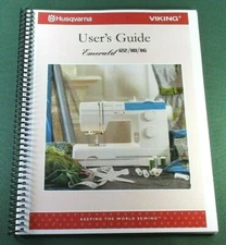 Husqvarna Viking Emerald 116/118/12 Instruction Manual: W/ Protective Covers
